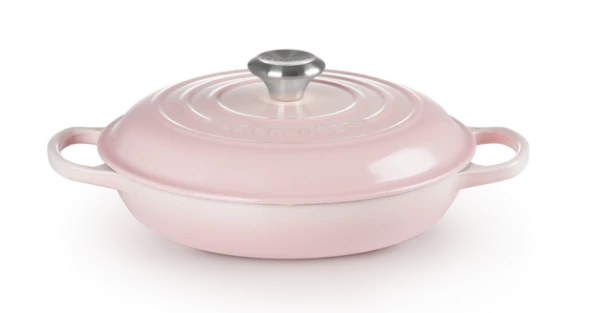 Le Creuset Gourmet-Profitopf Signature In Shell Pink 1 Le Creuset Gourmet-Profitopf Signature In Shell Pink