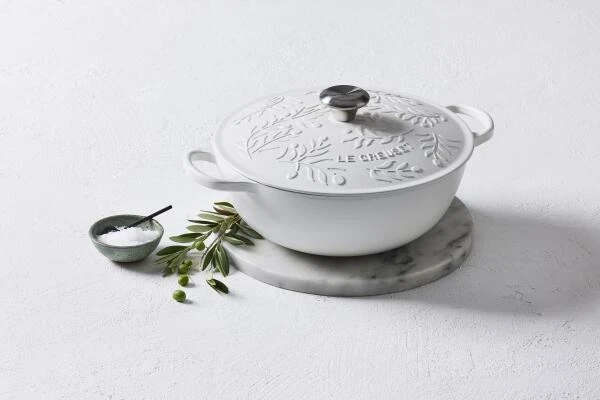 Le Creuset La Marmite Signature, 28 Cm, In Olive 3 Le Creuset La Marmite Signature, 28 Cm, In Olive - Image 3