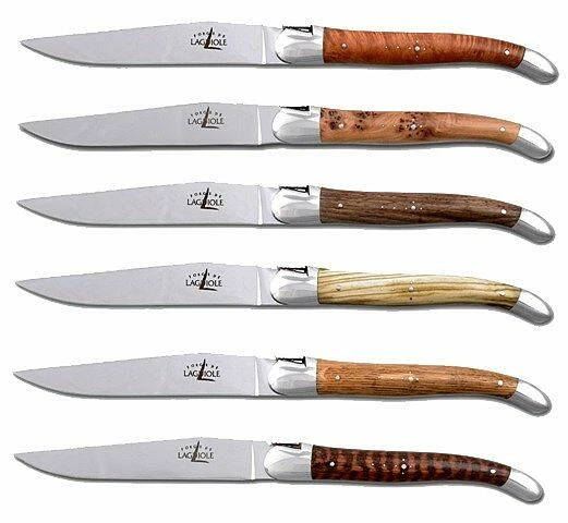 Forge De Laguiole Tafel- Und Steakmesser In Ebenholz/ Edelstahlkappen Glänzend Set Mit 2 Messern 3 Forge De Laguiole Tafel- Und Steakmesser In Ebenholz/ Edelstahlkappen Glänzend Set Mit 2 Messern - Image 3