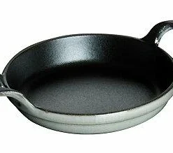 Staub Mini Auflaufform Rund Aus Gusseisen In Graphitgrau
