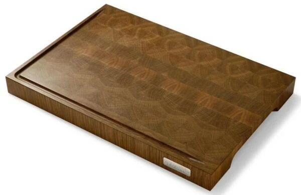 Nesmuk Hack- Und Schneidbrett In Eiche Dunkel Geräuchert Länge: 435 Mm, Breite: 305 Mm, Höhe: 40 Mm 1 Nesmuk Hack- Und Schneidbrett In Eiche Dunkel Geräuchert Länge: 435 Mm, Breite: 305 Mm, Höhe: 40 Mm