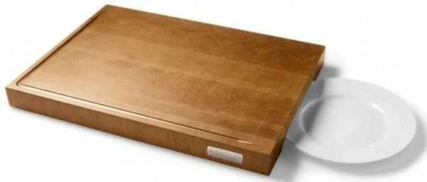 Nesmuk Hack- Und Schneidbrett In Eiche Natur Länge: 570 Mm, Breite: 400 Mm, Höhe: 50 Mm 2 Nesmuk Hack- Und Schneidbrett In Eiche Natur Länge: 570 Mm, Breite: 400 Mm, Höhe: 50 Mm - Image 2