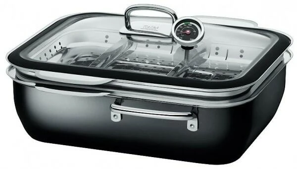 Silit Brat- & Dampfgarsystem Ecompact Mit 2 Einsätzen 1 Silit Brat- & Dampfgarsystem Ecompact Mit 2 Einsätzen