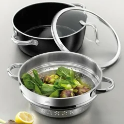 Silit Dämpfer Vitaliano Nero -STAUB shop Silit Vitaliano Schwarz Daempfer l