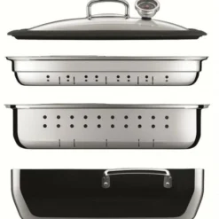 Silit Brat- & Dampfgarsystem Ecompact Mit 2 Einsätzen 19 Silit Brat- & Dampfgarsystem Ecompact Mit 2 Einsätzen -STAUB shop Stapel 1