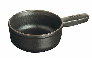 Staub Mini Caquelon Für Käsefondue In Schwarz 1 Staub Mini Caquelon Für Käsefondue In Schwarz