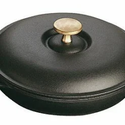 Staub Auflaufform Aus Gusseisen Mit Deckel, Rund