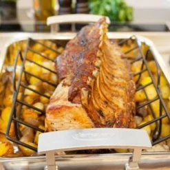 Demeyere Röstpfanne Industry Mit Röstgitter 11 Demeyere Röstpfanne Industry Mit Röstgitter -STAUB shop demeyere DM 11 07 096 l