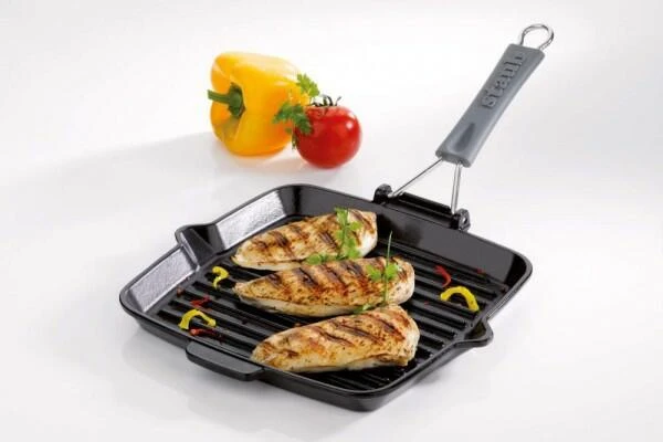 Staub Grillpfanne Quadratisch Aus Gusseisen 2 Staub Grillpfanne Quadratisch Aus Gusseisen - Image 2