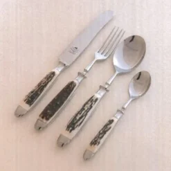 Eichenlaub Saucenlöffel Aus Hirschhorn