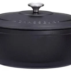 Chasseur Bräter Oval In Schwarz 35 Cm/ 8,5 L (10 Pers.)
